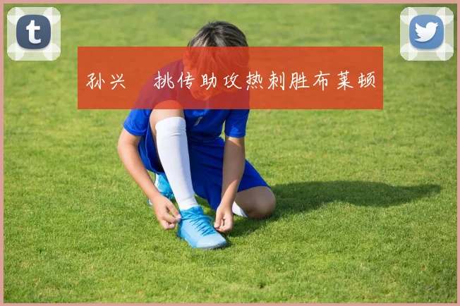 孙兴慜挑传助攻热刺胜布莱顿
